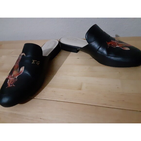 Alepel Hand Painted Koi Fish Mule multicolor size 6 - Picture 11 of 12